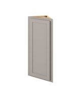 Hudson - 12" x 36" Wall End Cabinet, 1 Door, 2 Shelves in Grey HGR-WEC1236