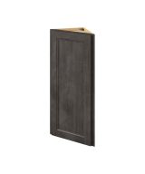 Monaco - 12" x 36" Wall End Cabinet, 1 Door, 2 Shelves in Slate MSL-WEC1236