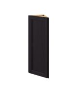 Monaco - 12" x 42" Wall End Cabinet, 1 Door, 3 Shelves in Espresso MES-WEC1242